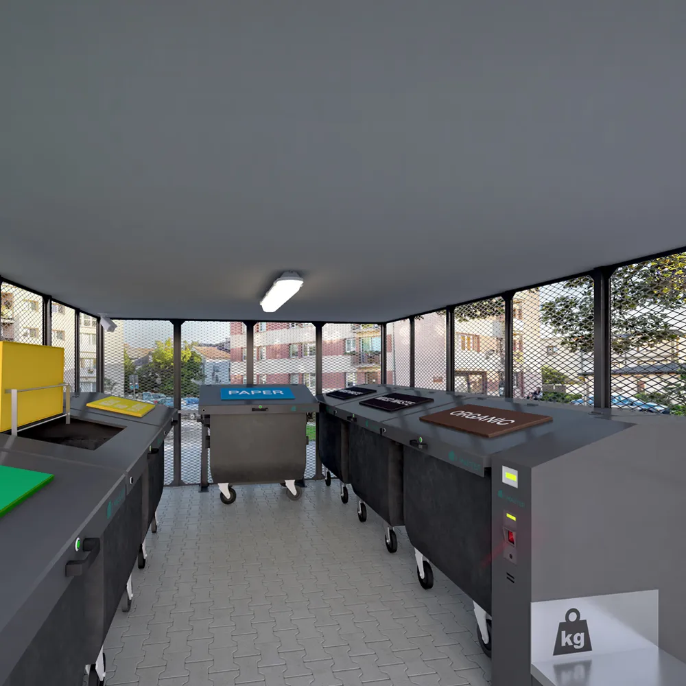 Drop&Go Waste House - inteligentny śmietnik T-Master