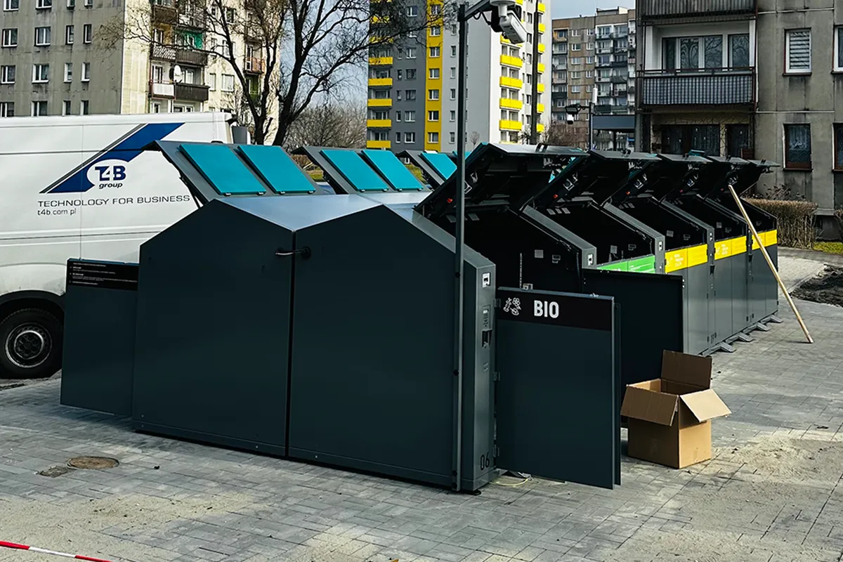 System Indywidualnej Segregacji Odpadów na osiedlu w Świętochłowicach